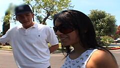 audrey hollander slurps monster cock deepthroats then rides it nasty anal to mouth