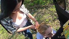 Wife makes friend suck cock cum facial