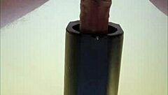 Huge Homemade POV Milking Remote Toy Ends in Gushing Cumshot