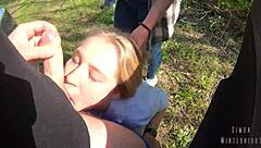 Wife makes friend suck cock cum facial