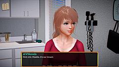 blonde plays new family game