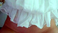 enjoy hands rubbing hairy pussy before insertion but hold back cum