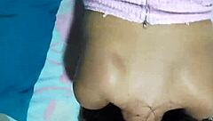 Amateur Couple Moves from Holiday Party to Intense Bedroom Orgasm