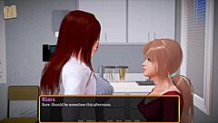 blonde plays new family game