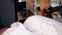 My Petite 18yo Vlogger Pussy Pounded Hard in Hostel Letsdoeit