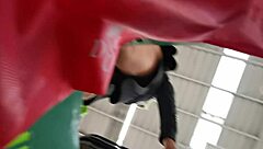 milf mexicana gets her ass hunted in the supermarket