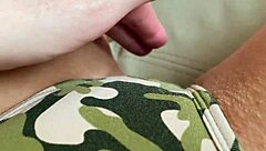 creamy big clit pussy leaks through panties i finger to twitching orgasm legs shaking 🤤💦😍