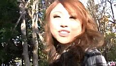 What happens when naughty Rino Mizusawa meets a monster cock up close?