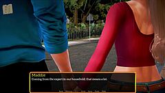 blonde plays new family game