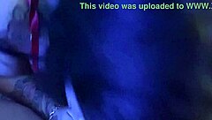 Teen in lingerie slurps monster cock deep in home blowjob.