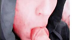 Tattooed cutie nails epic self-sucking autofellatio 😲🍆