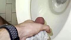 roomie leaves thongs in bathroom... i jerk my crazy hard cock then fuck her tight pussy later