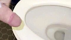 roomie leaves thongs in bathroom... i jerk my crazy hard cock then fuck her tight pussy later