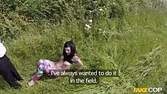 i um got pulled into this crazy threesome with coworker as rookie cop... fake uniform made it so hot!!