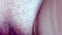 Watch my tight pussy take that warm close-up cumshot creampie