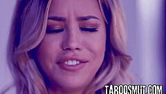 Naughty Angela White and Alina Lopez ride cocks in fertility fuck fest.