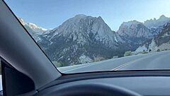 Blonde babe with big cock rides deep in hardcore POV.