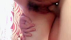 Wet Vietnamese Babe Takes Hard Doggystyle Pounding