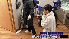 i'm dr tampa turning mya into cash slut patient