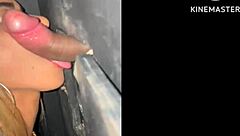 Pierced Brazilian Wife with Big Pussy Sucks Multiple Cocks in Car Cabin