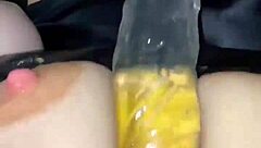 omg craziest food masturbation ever with my hot lil stepsis snowwhite arab in la... kinky arab muslim fetish gone wild!!