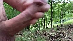 Clitlicker662 Sloppy Outdoor Public Solo Masturbation