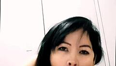 Sobrinha sneaks blowjob on uncle while wife sleeps then shocks at facial cumshot