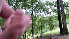 Clitlicker662 Sloppy Outdoor Public Solo Masturbation