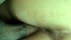 watch that thick fat ass bounce wild on huge black cock