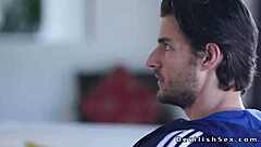 Dark Haired 18+ Athlete Teen Seduces Coach Blowjob Cowgirl Doggystyle Monster Cock