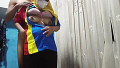 Arab Hijab Clerk Bent Over Big Pussy Doggystyle Fuck