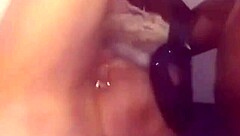 Headmaster npleasures drops to her knees craving that thick cock in the bar.