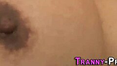 Tranny Hooks Anal Toy Deep In Ass Solo