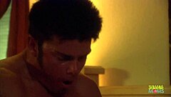 Husband Licks Beautiful Blonde's Big Tits Wet Pussy Bedroom Closeup