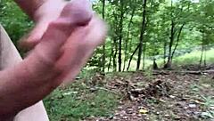 Clitlicker662 Sloppy Outdoor Public Solo Masturbation