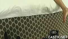 she spreads legs wide in casting interview for hardcore doggystyle pussy fuck