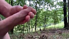Clitlicker662 Sloppy Outdoor Public Solo Masturbation