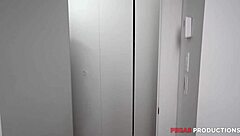 miss eve gags on huge cock before rough pussy pounding in lingerie