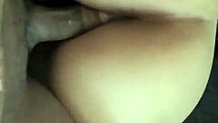 watch that thick fat ass bounce wild on huge black cock