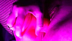 i squirt hard on my pink dildo in stockings