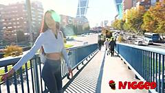 i'm the petite teen taking double black cocks deep inside