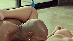 Novinha schoolgirl Babi Ventura tricked by yoga coach Capoeira into sex