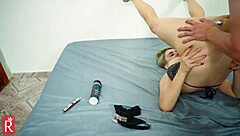 Can Mr0074's Creampie Stretch Brazilian Slut's Gaping Ass?