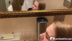 ever tried fucking a hot blonde in a public bathroom mirror?