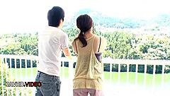 yuiri sato milf takes two cocks deep while sucking in wild threesome