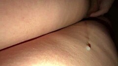 😩 Wet pussy squeezes huge cock as fat ass bounces cum dripping down thighs on sofa 👅💦
