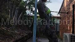 melody radford twerks huge ass in micro bikini pole dancing leak