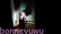 Bonneyuwu dances sexy in panties and pantyhose