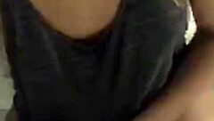 Periscope girl teases her body live on cam