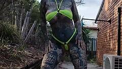 melody radford twerks huge ass in micro bikini pole dancing leak